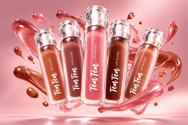 TenTen lip gloss collection